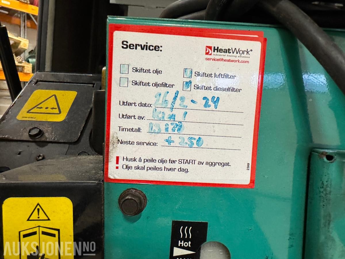 2010 HeatWork HW3600 teletiner