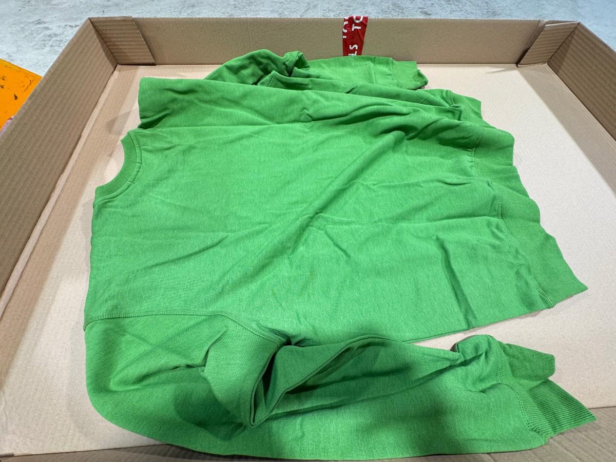 6 stk Clique Classic Roundneck gensere i størrelse 3XL – Green Melange