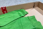 6 stk Clique Classic Roundneck gensere i størrelse 3XL – Green Melange