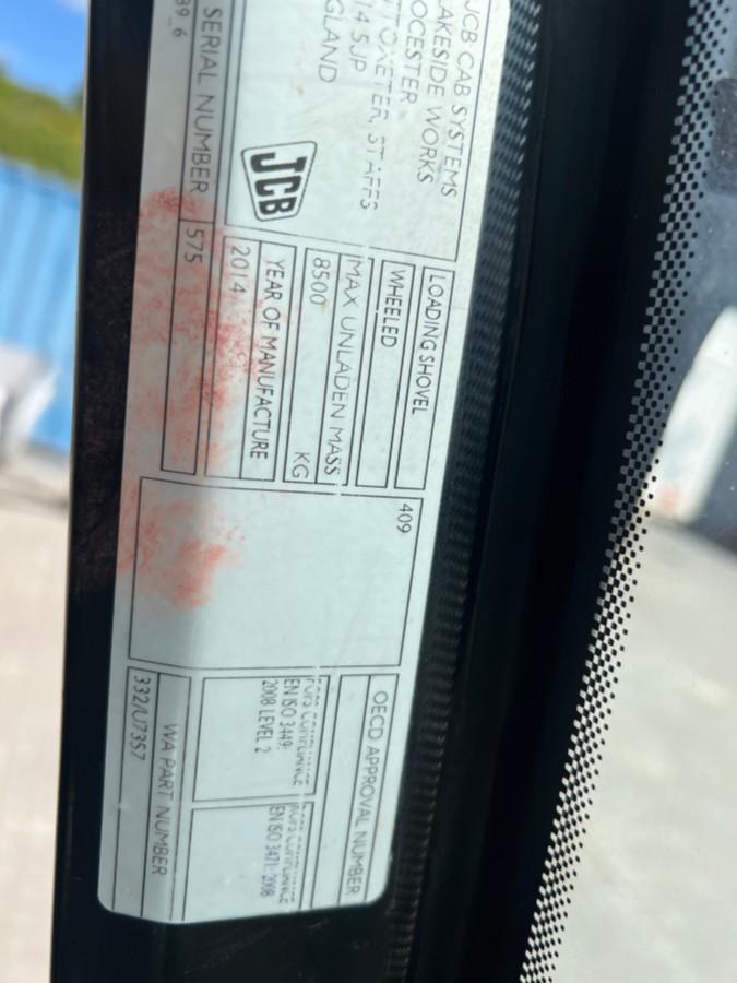2014 JCB TM220 FM Hjullaster / Teleskoplaster 3193 t