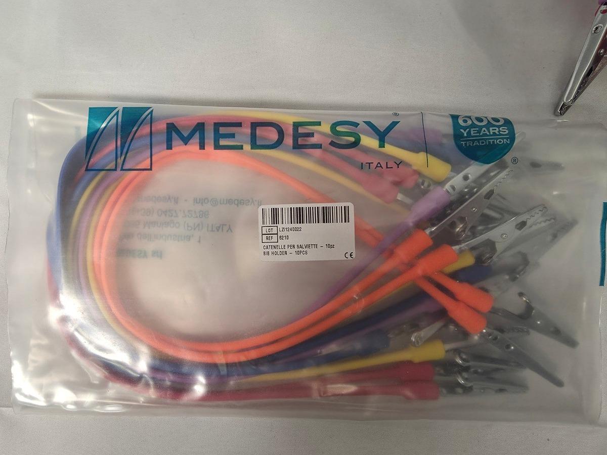 120 stk Medesy Bib Holder - 10 pk med klyper
