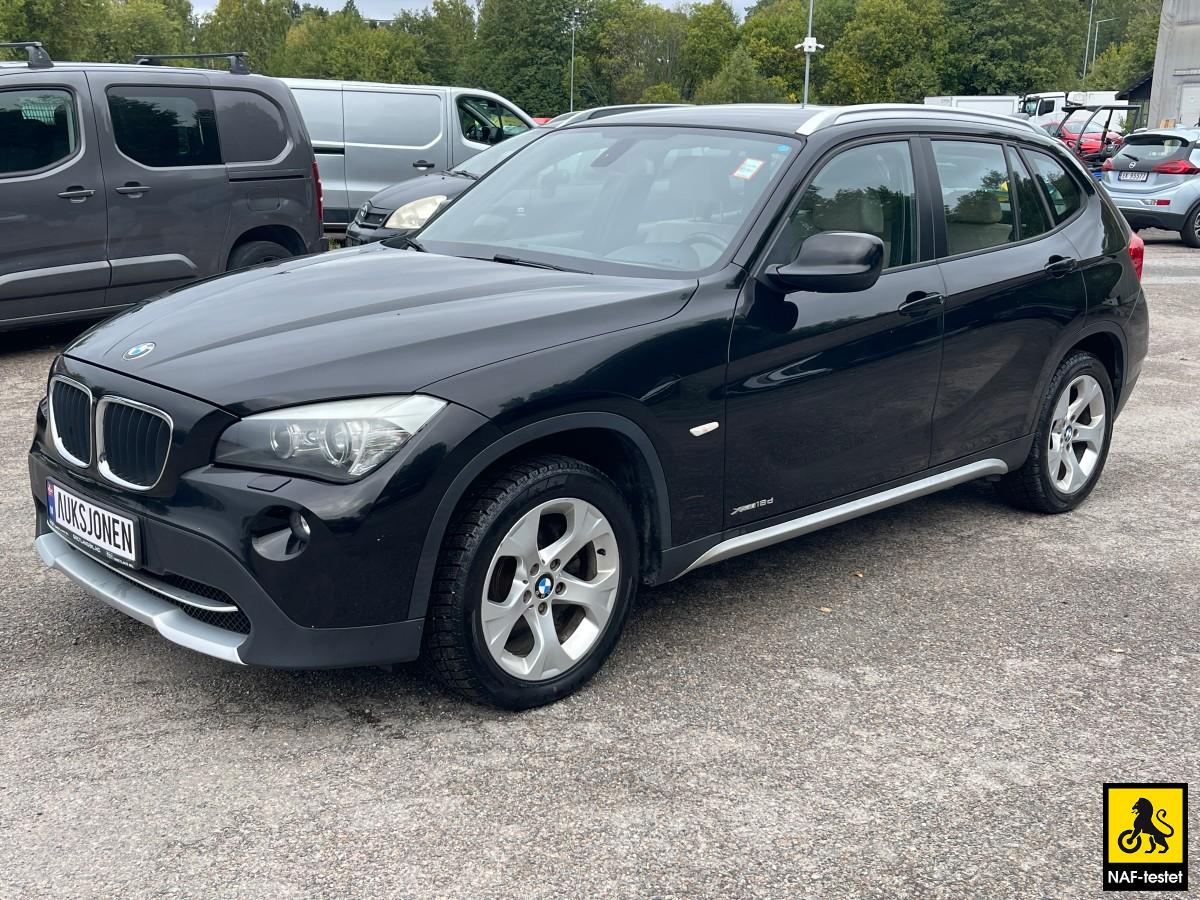 2010 BMW X1 XDRIVE18D 136 HK AUT NAVI SKINN X-LINE
