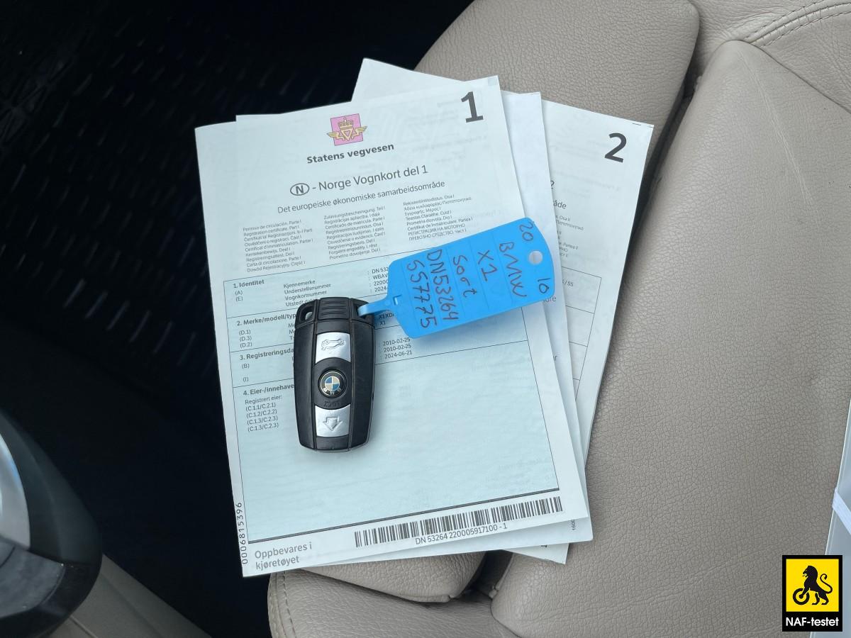 2010 BMW X1 XDRIVE18D 136 HK AUT NAVI SKINN X-LINE