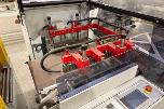 2023 Komplett industrielt krympepakkeanlegg / transportbånd / rullebane / 16 pakker plast