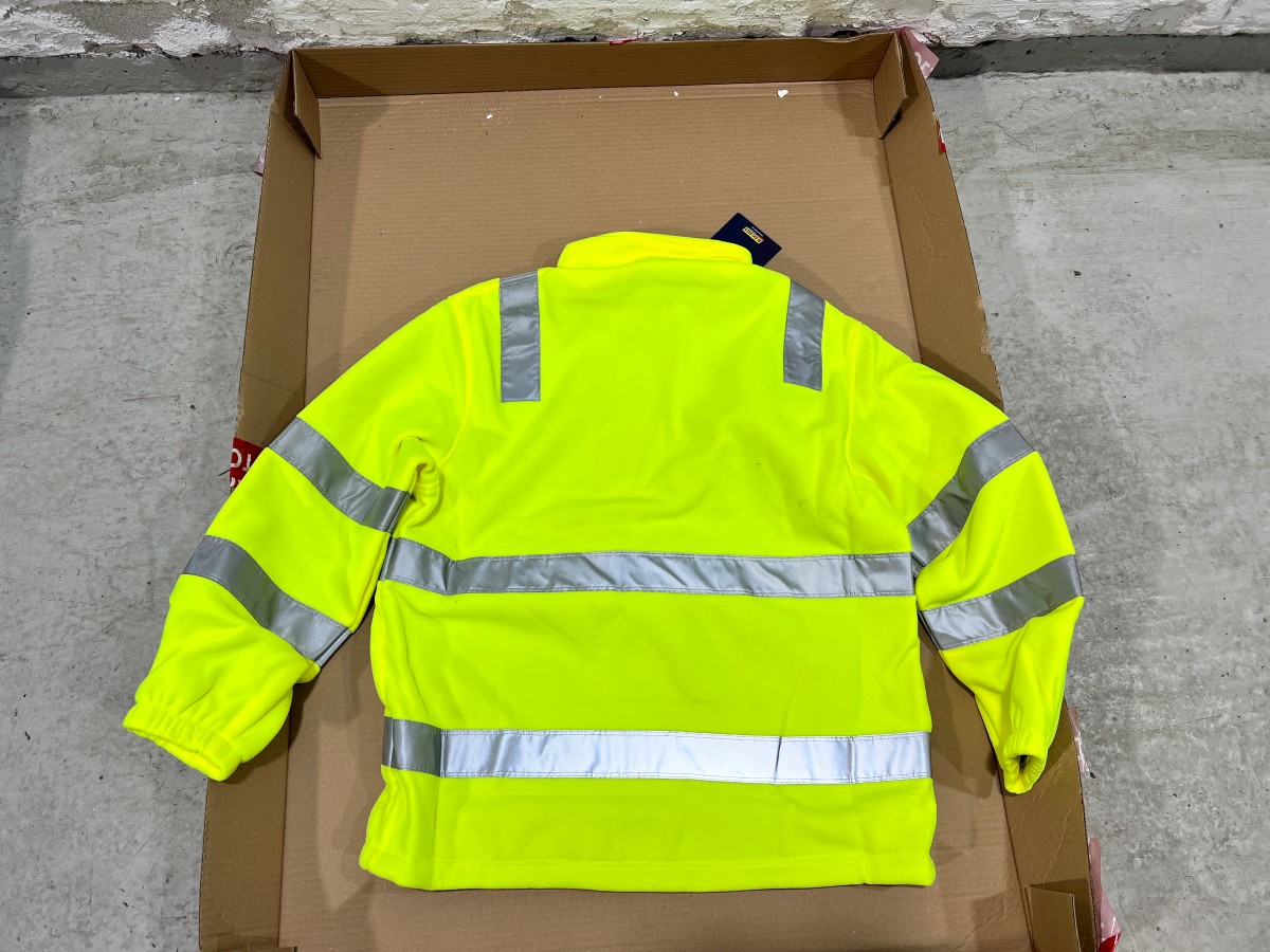 2 stk Blåkläder fleecejakke XXL High Visibility modell 4853