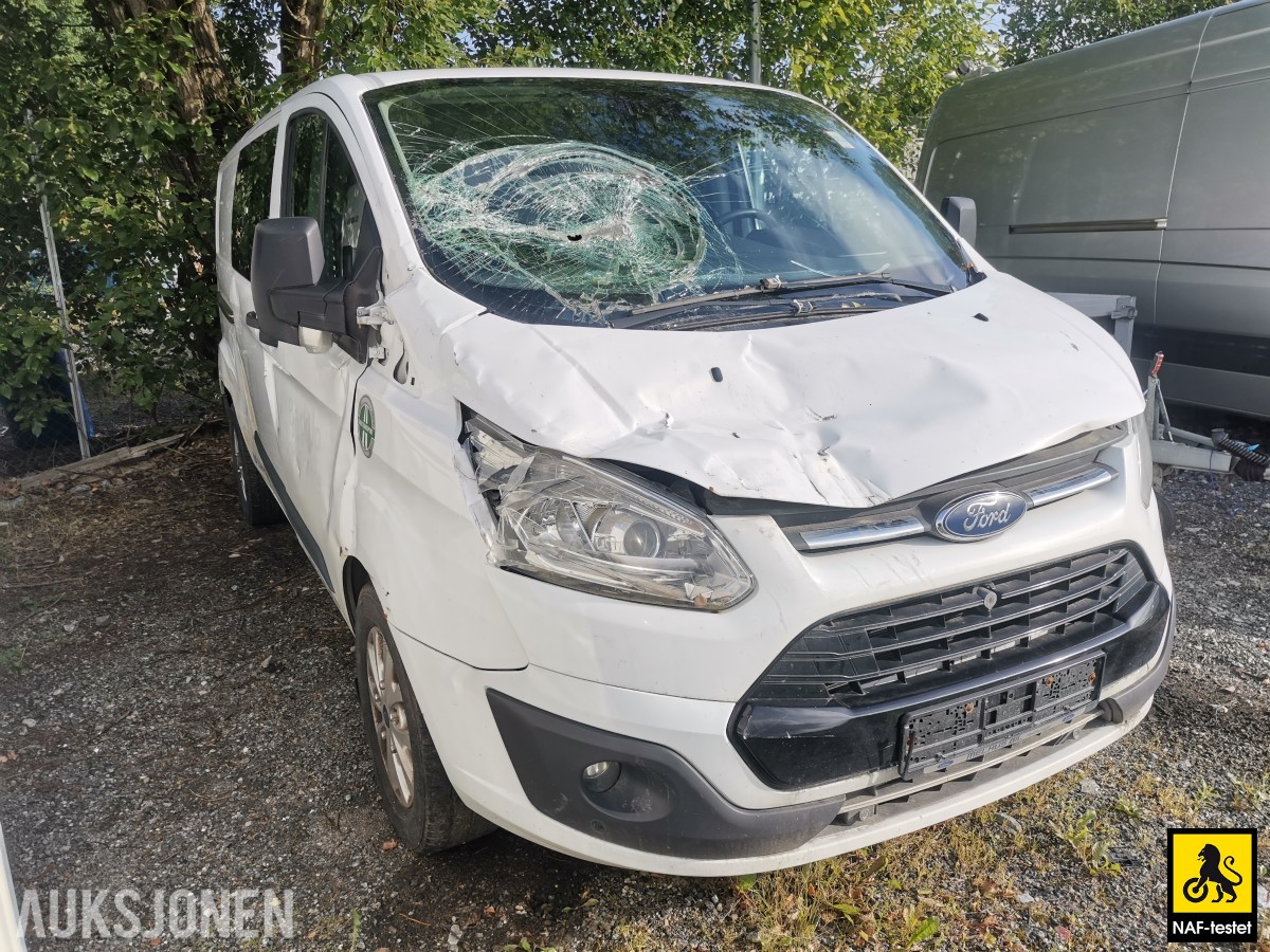 2017 Ford TRANSIT CUSTOM 2.0 D 131 HK AUT ACC HENGERFESTE KAMERA - UTEN MINSTEPRIS!