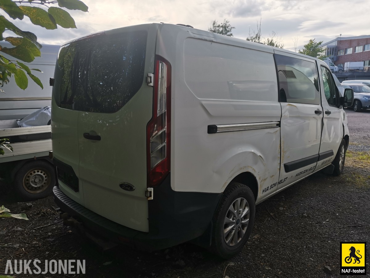 2017 Ford TRANSIT CUSTOM 2.0 D 131 HK AUT ACC HENGERFESTE KAMERA - UTEN MINSTEPRIS!