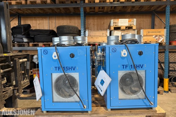 2011 El‑Björn TF 15 HV varmluftaggregat - 4 stk.