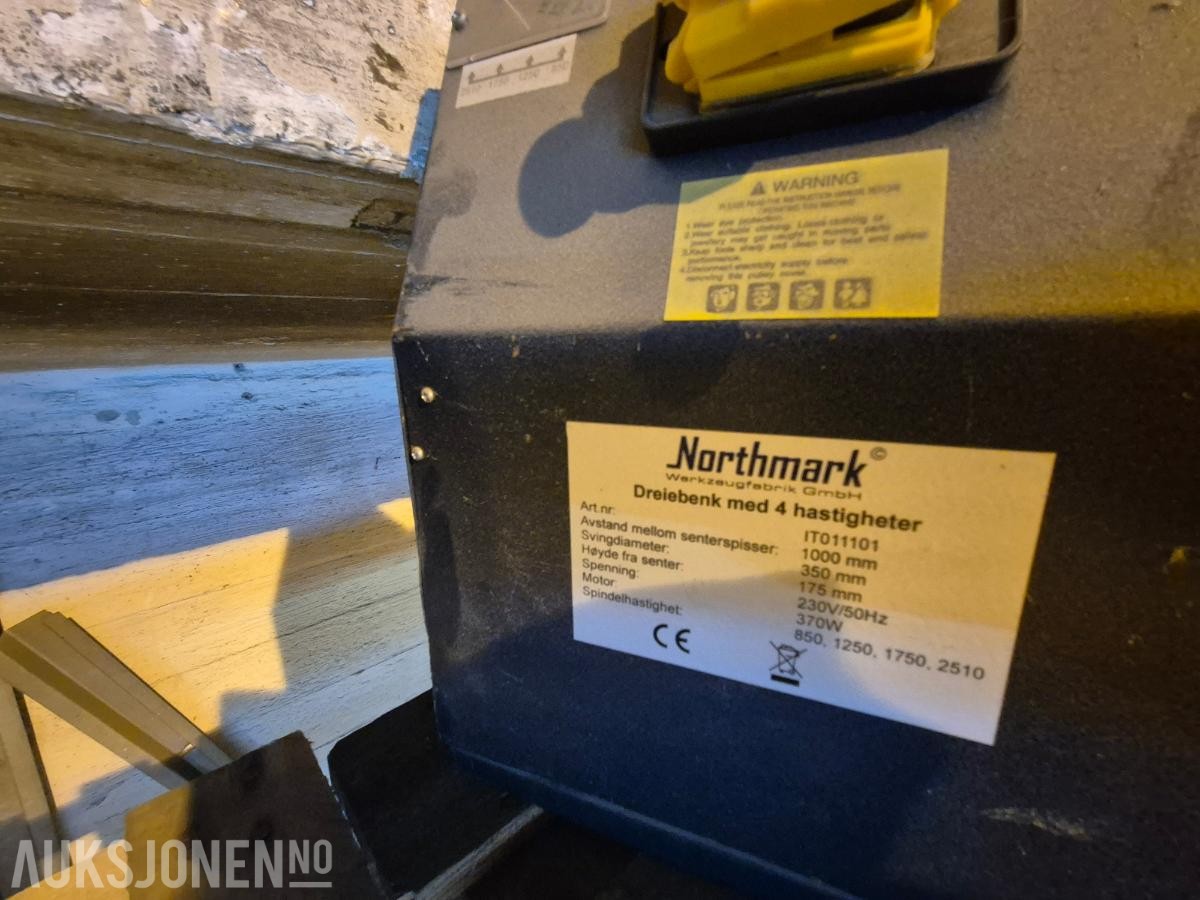Northmark dreiebenk