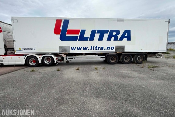 2019 KRONE tralle med Thermo King aggregat / EU-OK til 08.2027
