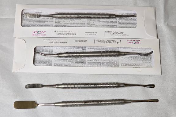 4 stk MedixDent Elite periosteale elevatorer – Miller 4S og Prichard 3S