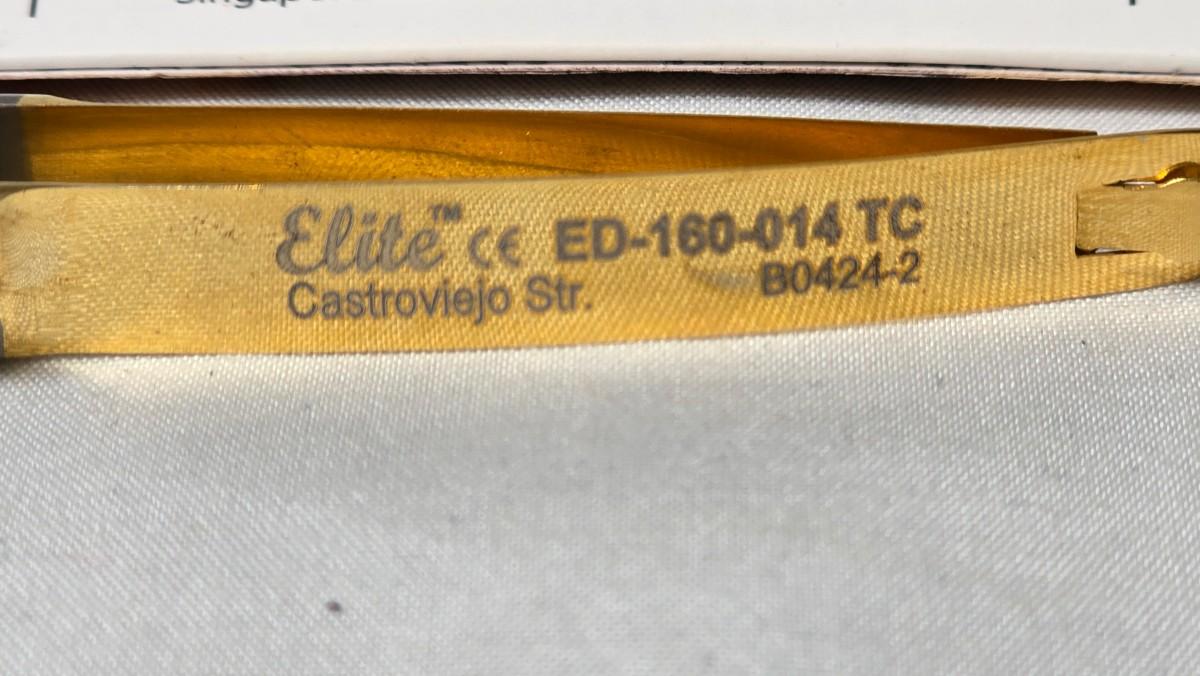 9 stk MedixDent Elite Castroviejo nåleholdere ED-160-014TC