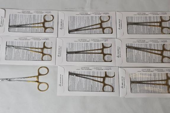 9 stk. MedixDent Elite Crile-Wood nåleholdere 15 cm – ED-160-042TC