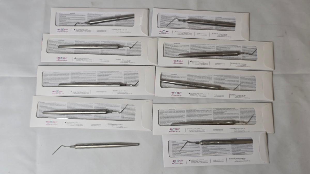 10 stk MedixDent Elite D11 dentalinstrumenter ED-025-015
