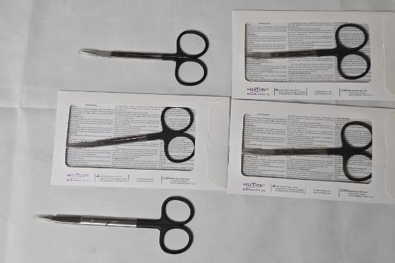 5 stk MedixDent Elite Iris Super Cut kirurgiske sakser – ED-165-053SC / ED-165-062SC