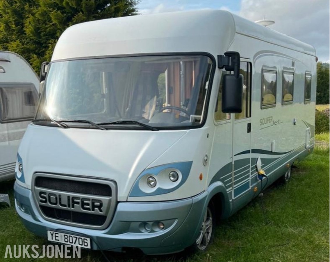 2006 Hymer Solifer 636 JET Campingbil, Reparasjonsobjekt