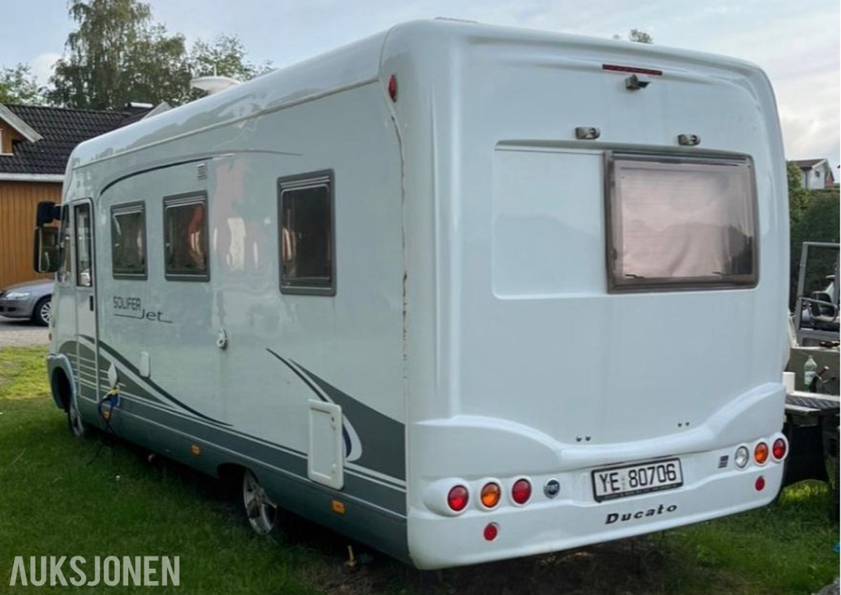 2006 Hymer Solifer 636 JET Campingbil, Reparasjonsobjekt