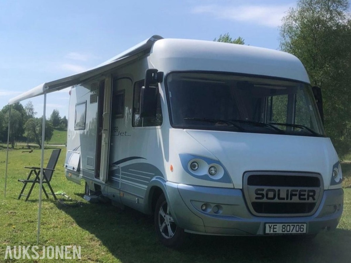 2006 Hymer Solifer 636 JET Campingbil, Reparasjonsobjekt
