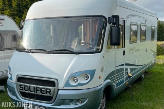 2006 Hymer Solifer 636 JET Campingbil, Reparasjonsobjekt