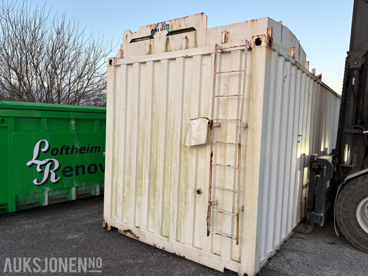 Blandeverk / Gyseanlegg m/ 2 stk. 20’ containere, silo og utstyr