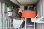 Blandeverk / Gyseanlegg m/ 2 stk. 20’ containere, silo og utstyr