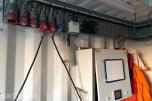 Blandeverk / Gyseanlegg m/ 2 stk. 20’ containere, silo og utstyr