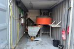 Blandeverk / Gyseanlegg m/ 2 stk. 20’ containere, silo og utstyr