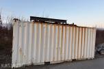 Blandeverk / Gyseanlegg m/ 2 stk. 20’ containere, silo og utstyr
