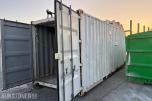 Blandeverk / Gyseanlegg m/ 2 stk. 20’ containere, silo og utstyr