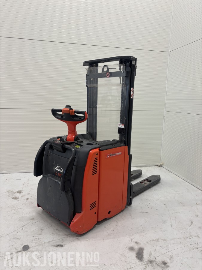2017 Linde L12 AP pallestabler - 600 timer!