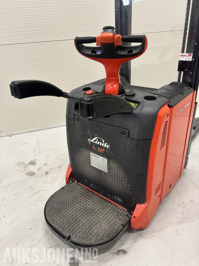 2017 Linde L12 AP pallestabler - 600 timer!