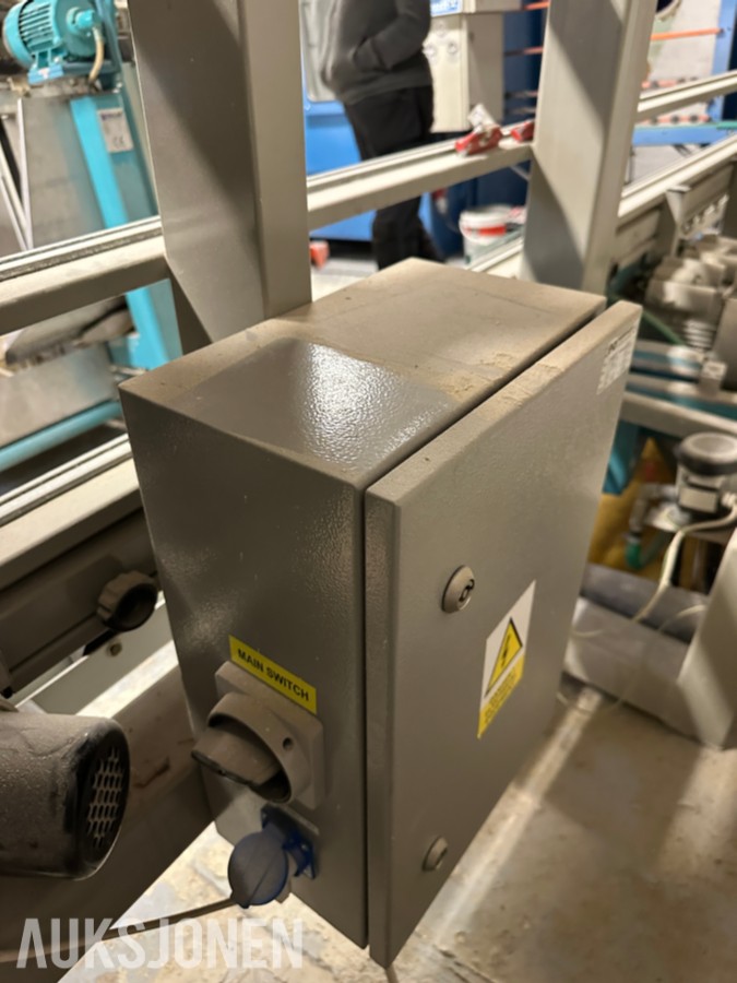 2008 Sulak BTS 02 Beta | Glasslipemaskin | Dobbel slipe-/poleringsspindel