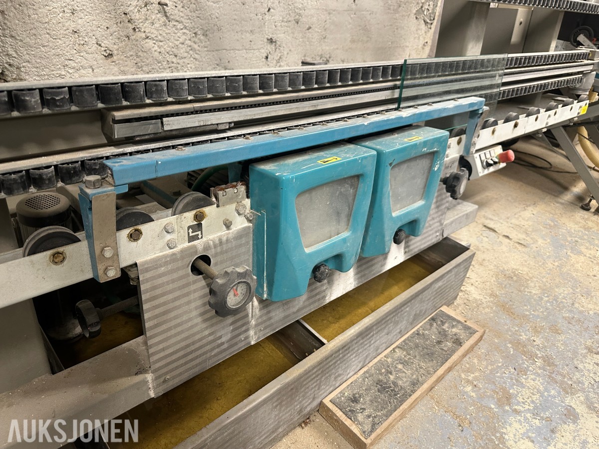 2008 Sulak BTS 02 Beta | Glasslipemaskin | Dobbel slipe-/poleringsspindel