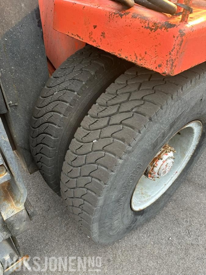 1980 Kalmar 120.60 Gaffeltruck med 2 sett gafler, løftehøyde 4900MM