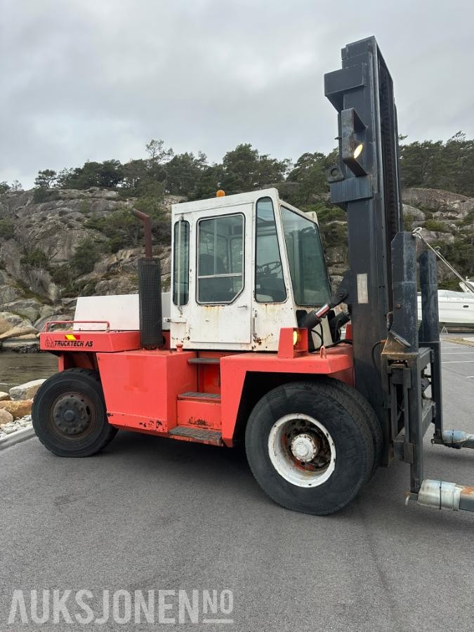1980 Kalmar 120.60 Gaffeltruck med 2 sett gafler, løftehøyde 4900MM