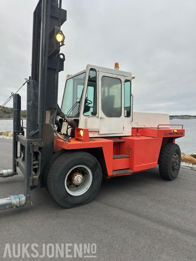 1980 Kalmar 120.60 Gaffeltruck med 2 sett gafler, løftehøyde 4900MM