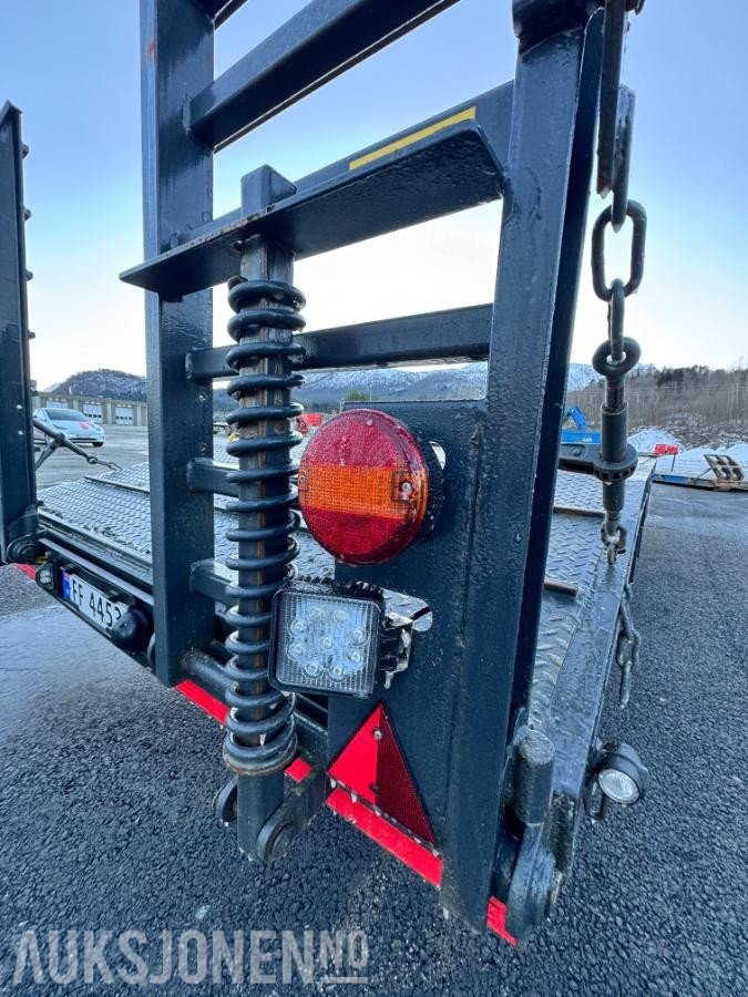 2019 NC Maskinhenger - tandem henger med kjørebruer - Maks nyttelast 10650 kg