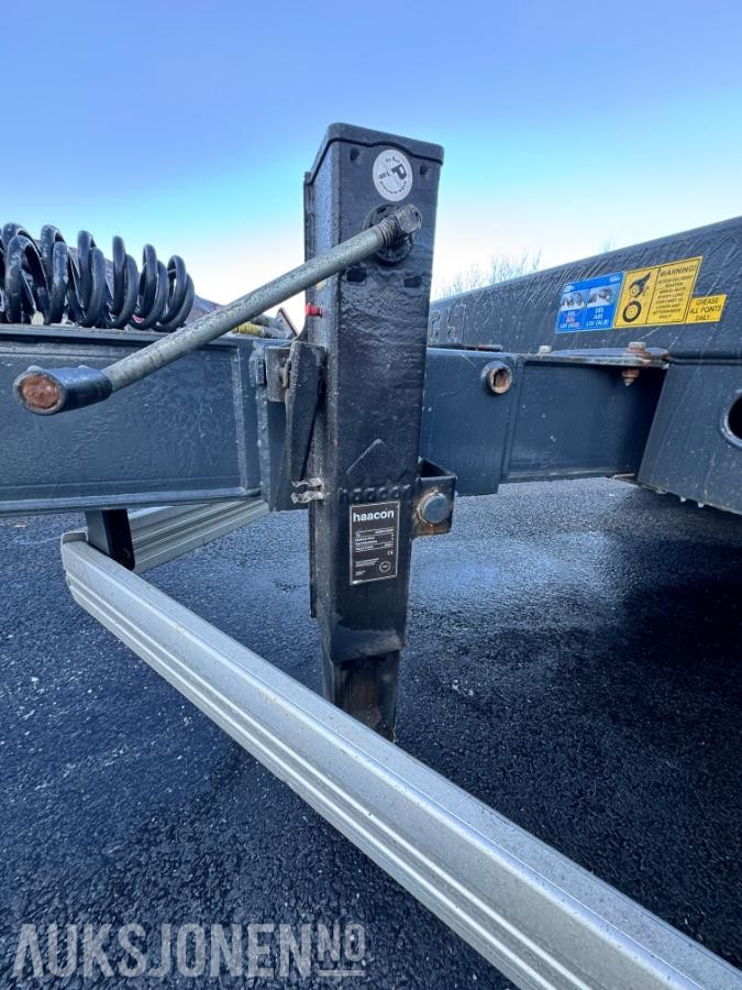 2019 NC Maskinhenger - tandem henger med kjørebruer - Maks nyttelast 10650 kg