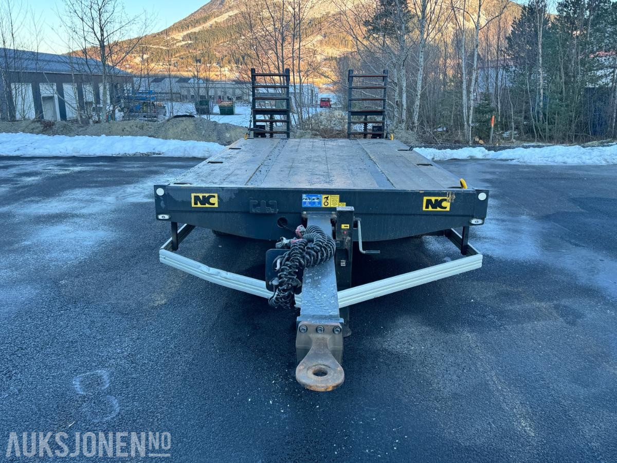 2019 NC Maskinhenger - tandem henger med kjørebruer - Maks nyttelast 10650 kg
