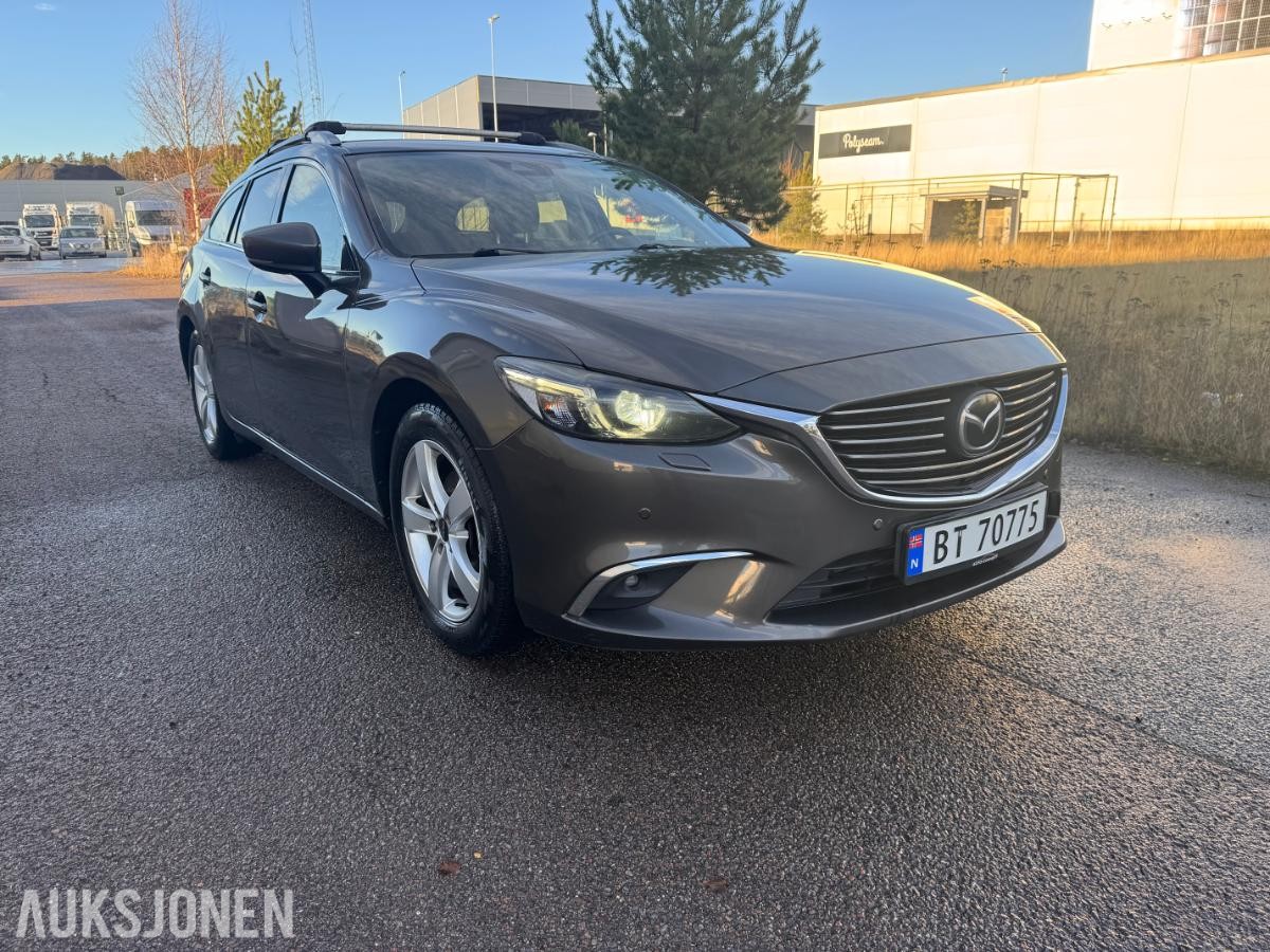 2017 Mazda 6, 2,2D 175HK,OPTIMUM,SKINN,REFUND EXPORT 27.318KR, 264000km