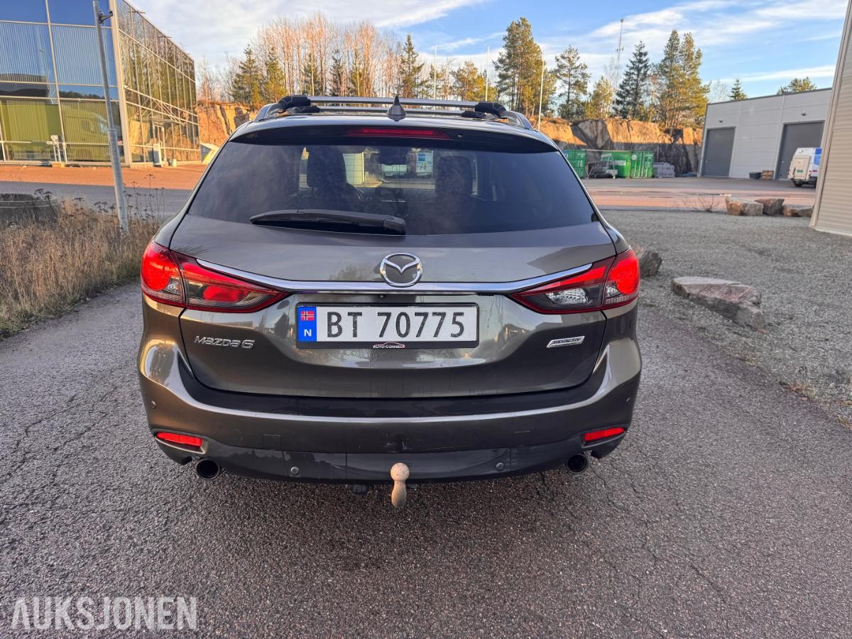 2017 Mazda 6, 2,2D 175HK,OPTIMUM,SKINN,REFUND EXPORT 27.318KR, 264000km