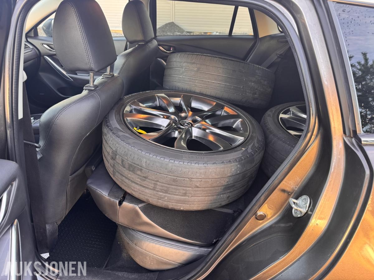 2017 Mazda 6, 2,2D 175HK,OPTIMUM,SKINN,REFUND EXPORT 27.318KR, 264000km