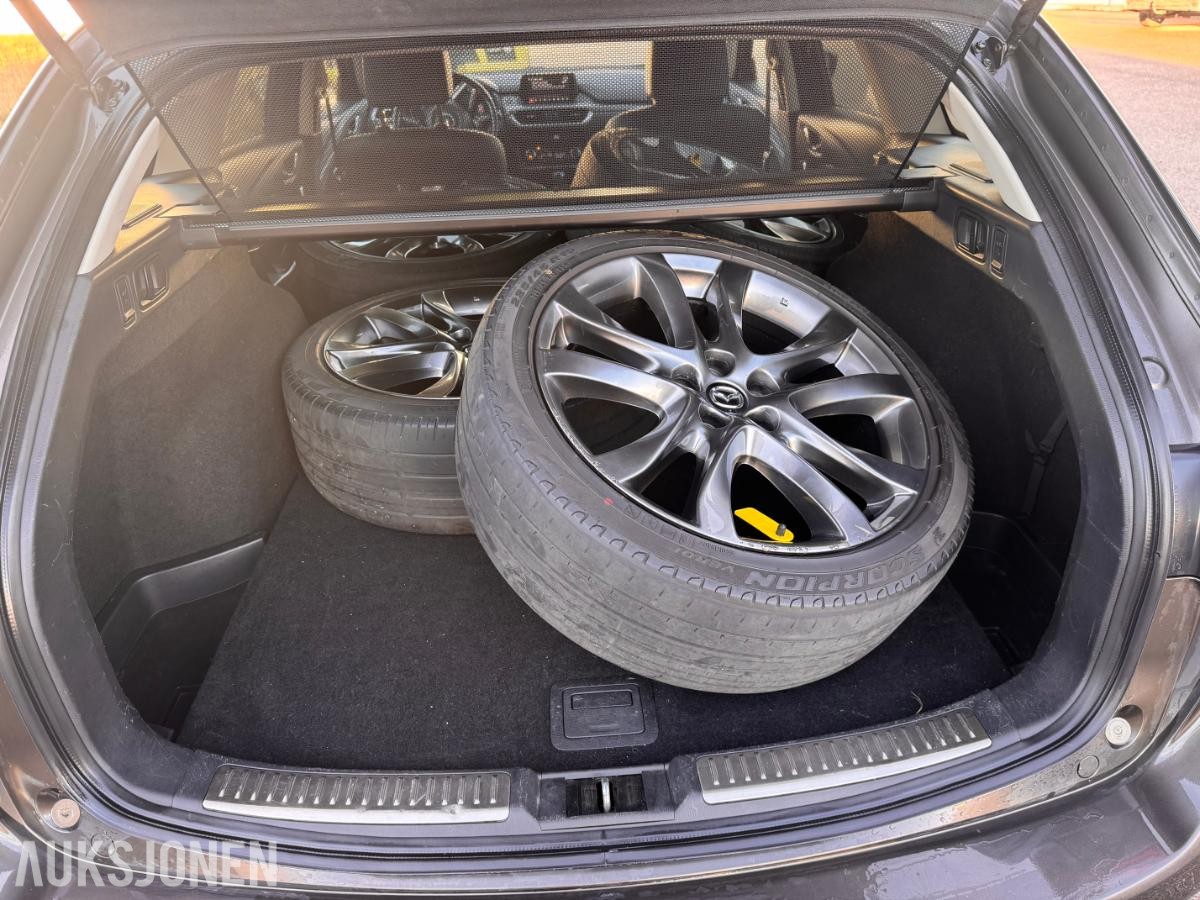 2017 Mazda 6, 2,2D 175HK,OPTIMUM,SKINN,REFUND EXPORT 27.318KR, 264000km