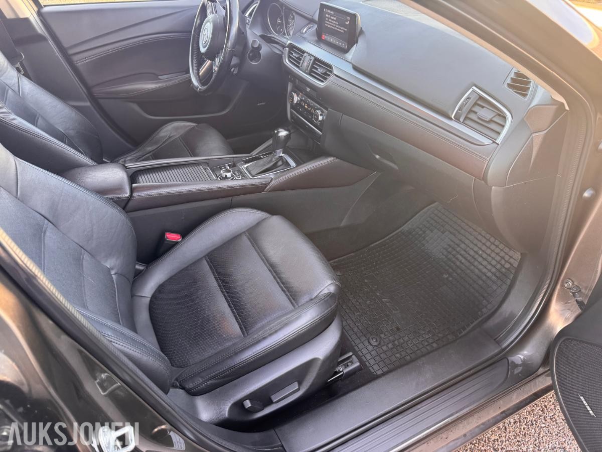 2017 Mazda 6, 2,2D 175HK,OPTIMUM,SKINN,REFUND EXPORT 27.318KR, 264000km