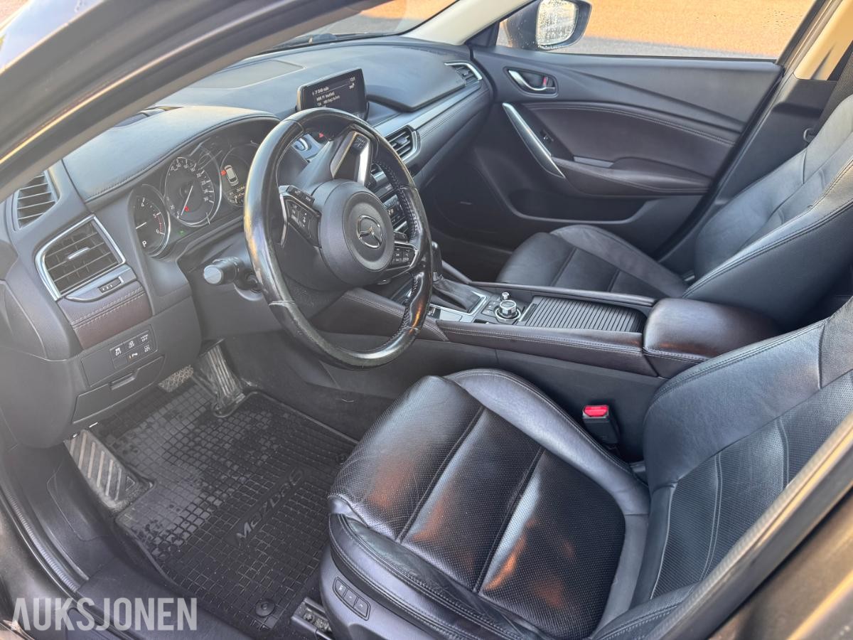 2017 Mazda 6, 2,2D 175HK,OPTIMUM,SKINN,REFUND EXPORT 27.318KR, 264000km