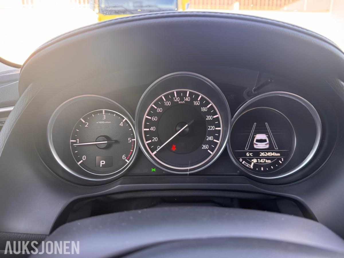2017 Mazda 6, 2,2D 175HK,OPTIMUM,SKINN,REFUND EXPORT 27.318KR, 264000km