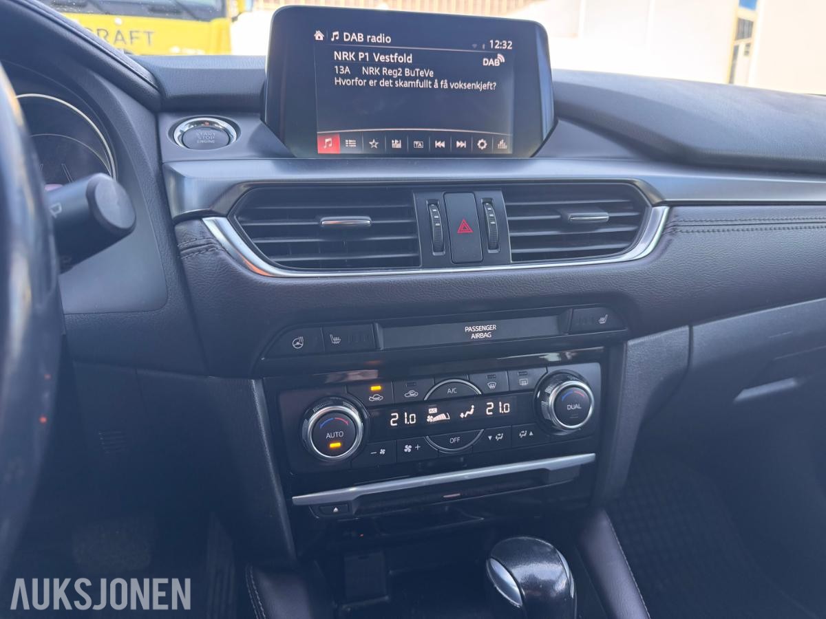 2017 Mazda 6, 2,2D 175HK,OPTIMUM,SKINN,REFUND EXPORT 27.318KR, 264000km