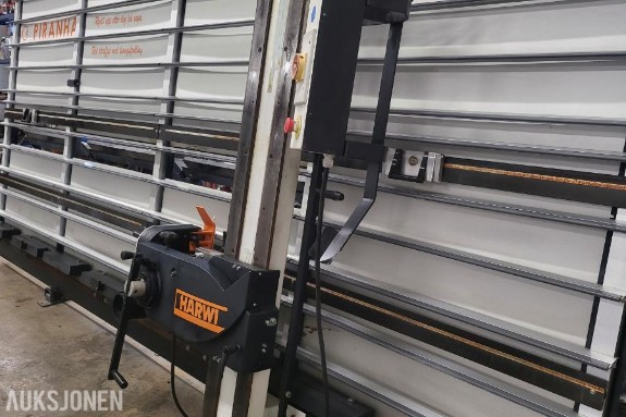 Harwi Piranha 1550 veggsag 3300x1600 mm kapasitet 400 volt