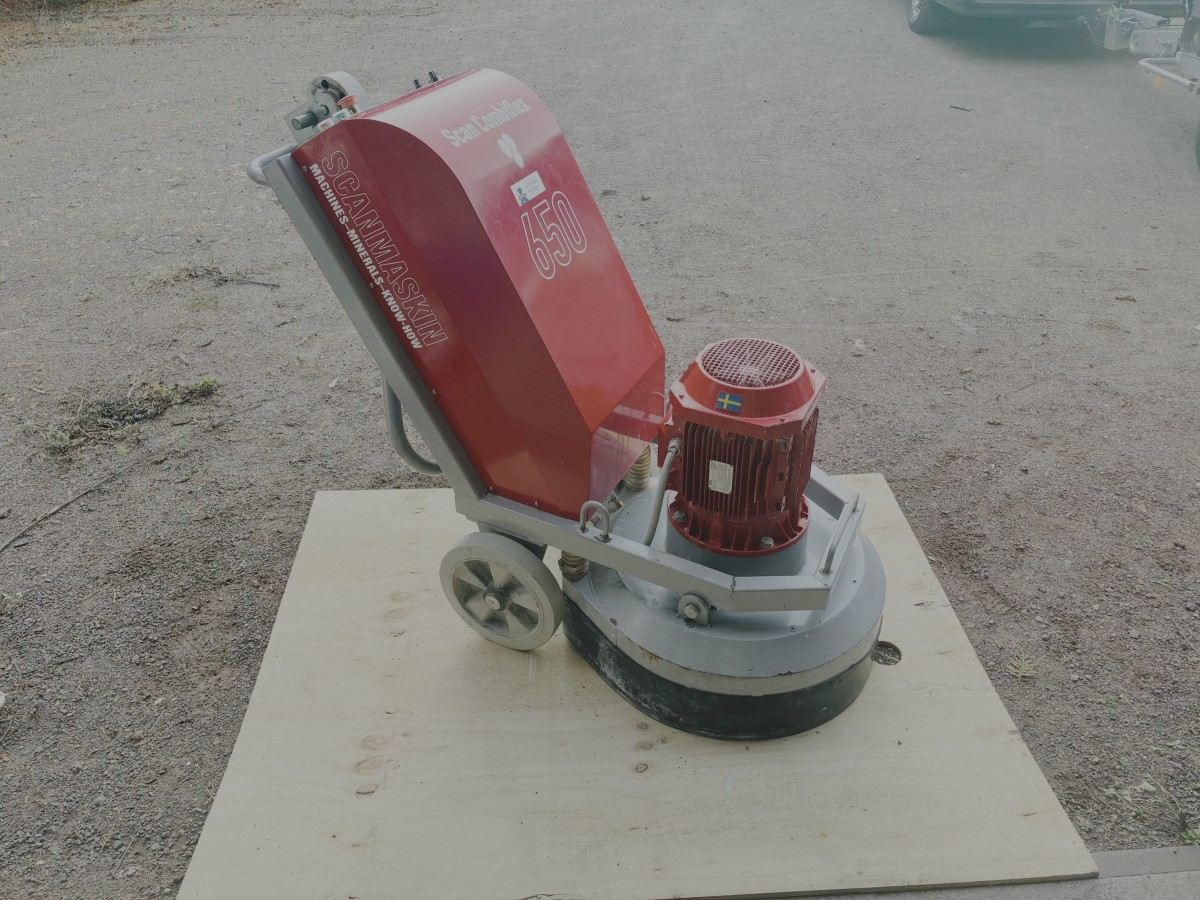 SCAN COMBIFLEX 650 – 400 VOLT 7,5 KW GULVSLIPEMASKIN