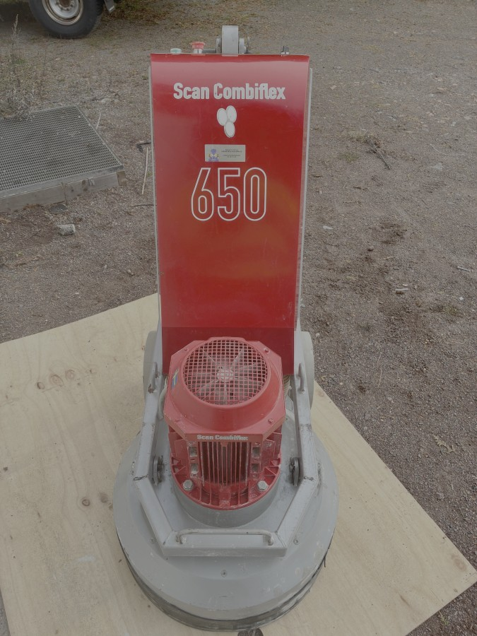 SCAN COMBIFLEX 650 – 400 VOLT 7,5 KW GULVSLIPEMASKIN